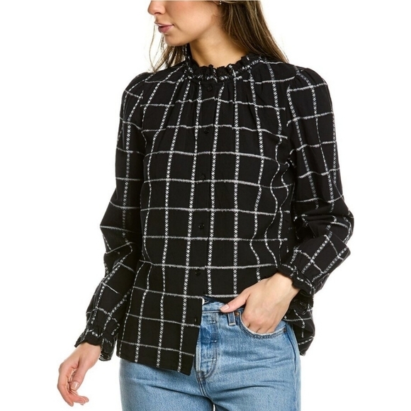 ba&sh Tops - Ba&Sh Chemise Patsy Top (SZ 0)